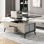 Table basse relevable 5 pièces