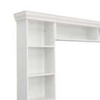 Ensemble meuble TV mural 4 pièces avec étagère, meuble TV polyvalent avec étagère réglable, console multimédia avec pont