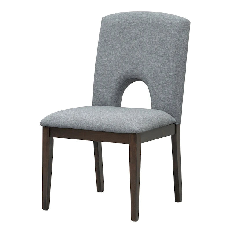 Ensemble de salle à manger moderne 5 pièces avec table ronde et chaises