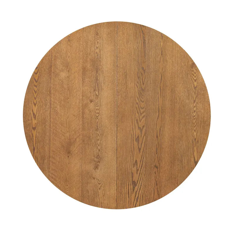 Ensemble de salle à manger moderne 5 pièces avec table ronde et chaises