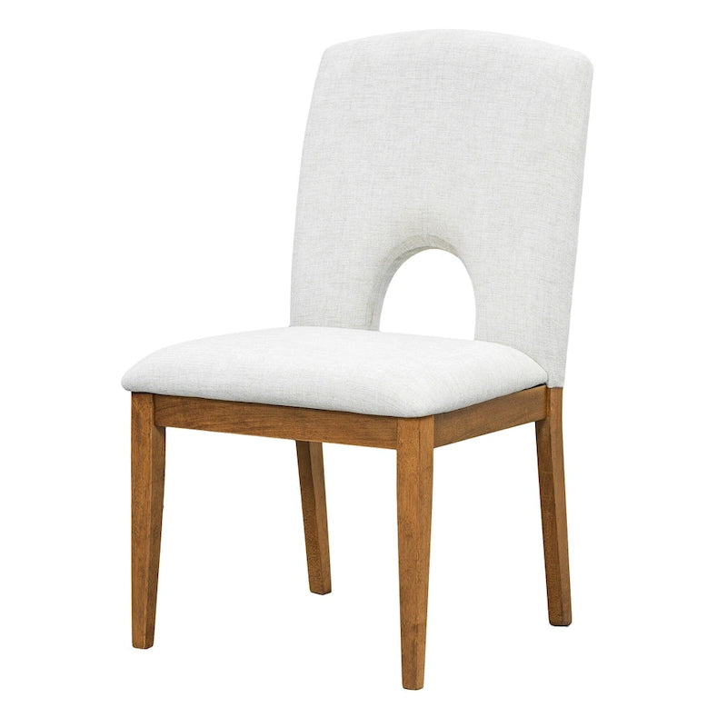 Ensemble de salle à manger moderne 5 pièces avec table ronde et chaises