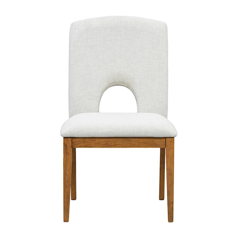 Ensemble de salle à manger moderne 5 pièces avec table ronde et chaises