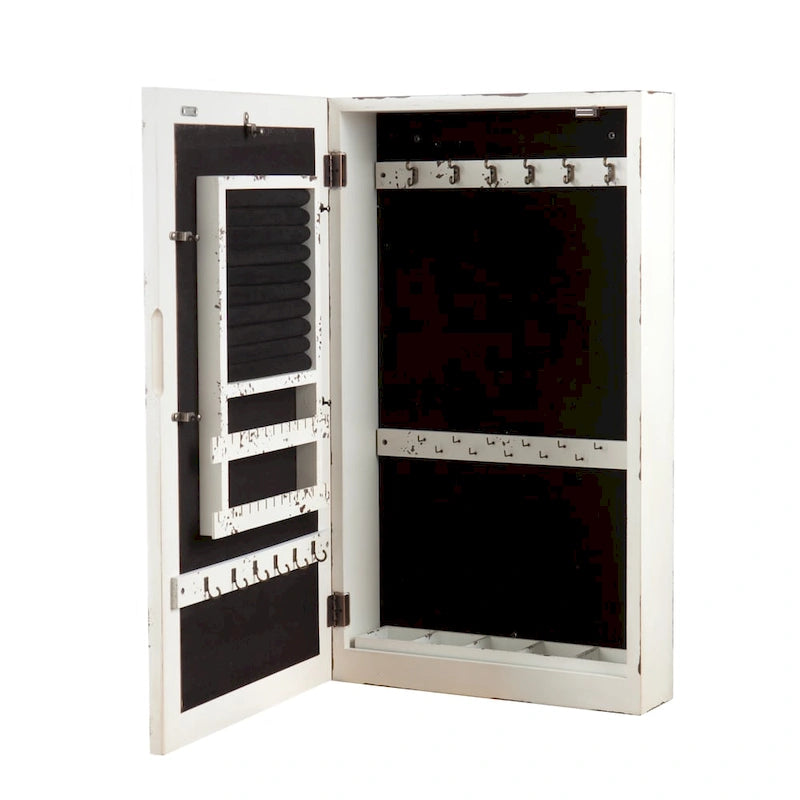 Miroir Mural Organisateur de Bijoux Armoire - 30H x 17L x 5.25P