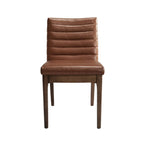 Chaises de salle à manger à piqûres horizontales (lot de 4)