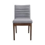 Chaises de salle à manger à piqûres horizontales (lot de 4)