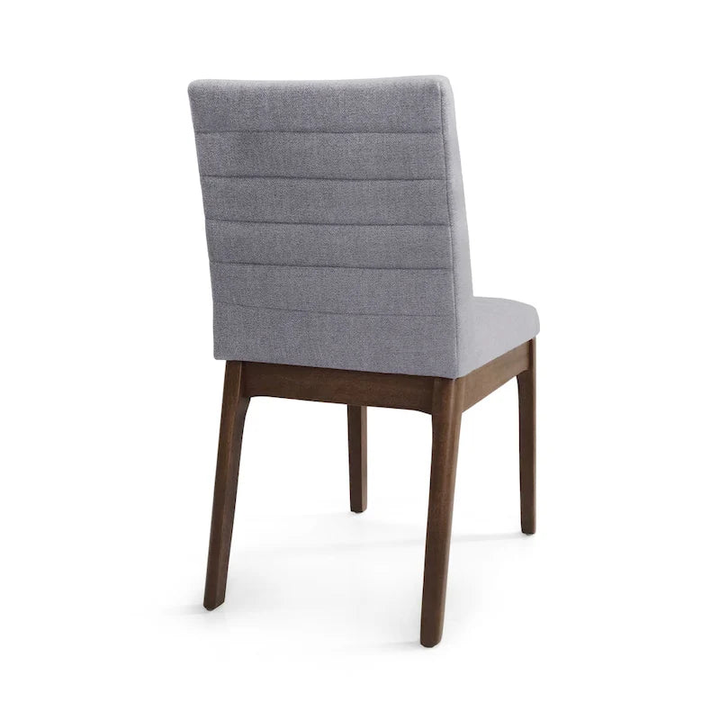 Chaises de salle à manger à piqûres horizontales (lot de 4)