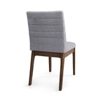 Chaises de salle à manger à piqûres horizontales (lot de 4)
