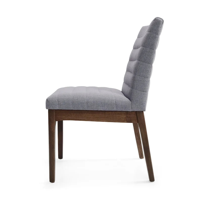 Chaises de salle à manger à piqûres horizontales (lot de 4)