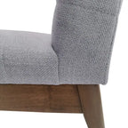 Chaises de salle à manger à piqûres horizontales (lot de 4)