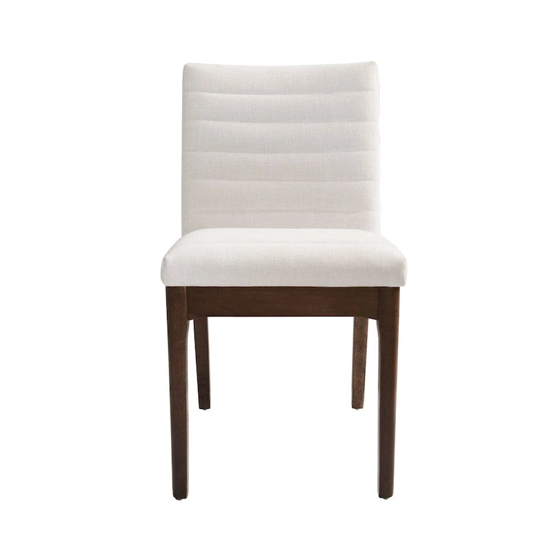 Chaises de salle à manger à piqûres horizontales (lot de 4)