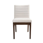 Chaises de salle à manger à piqûres horizontales (lot de 4)