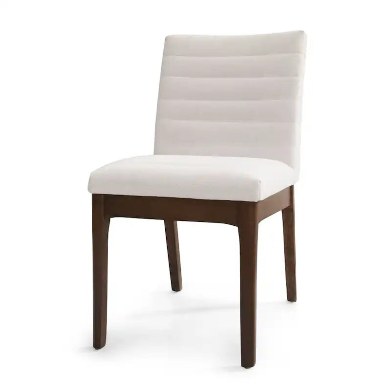 Chaises de salle à manger à piqûres horizontales (lot de 4)