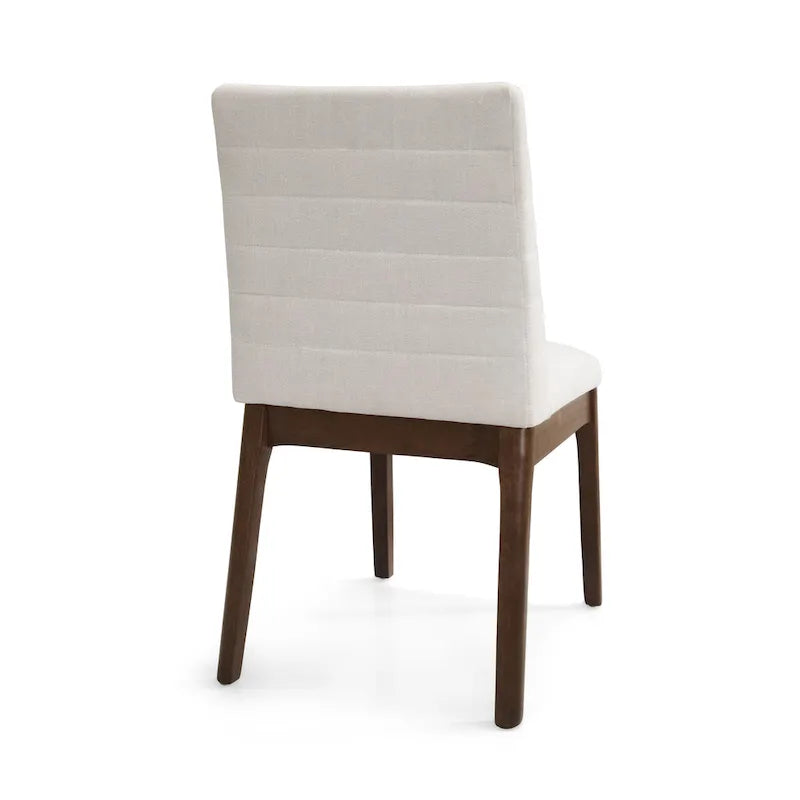Chaises de salle à manger à piqûres horizontales (lot de 4)