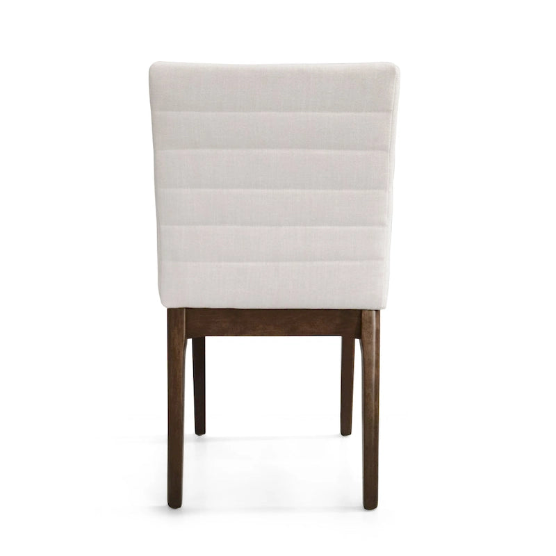 Chaises de salle à manger à piqûres horizontales (lot de 4)