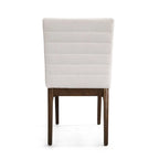 Chaises de salle à manger à piqûres horizontales (lot de 4)