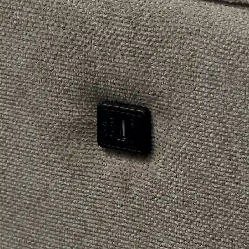 Causeuse avec tissu imperméable, chargement USB