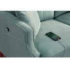 Causeuse avec tissu imperméable, chargement USB