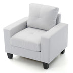 Fauteuil d'appoint Newbury à coussins déhoussables – 35L x 32P x 36H
