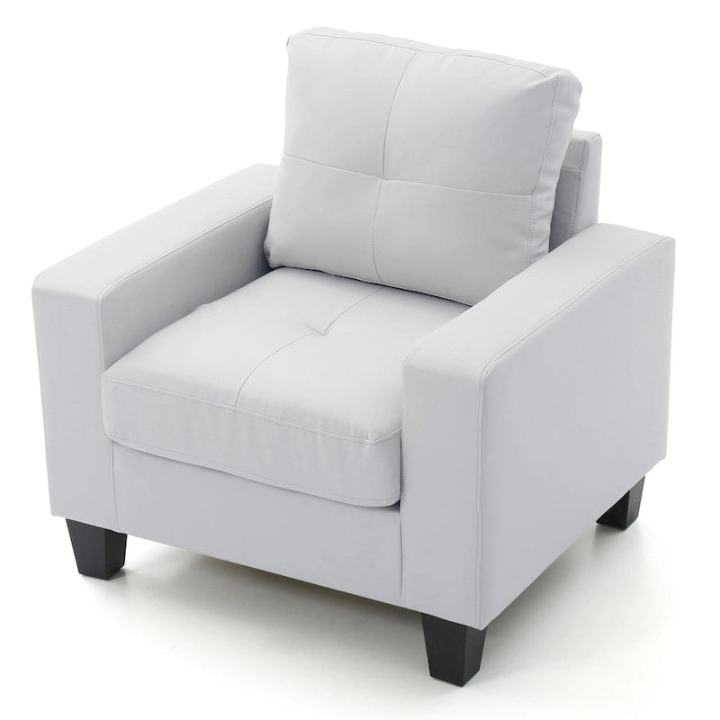 Fauteuil d'appoint Newbury à coussins déhoussables – 35L x 32P x 36H