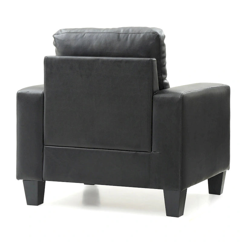 Fauteuil d'appoint Newbury à coussins déhoussables – 35L x 32P x 36H
