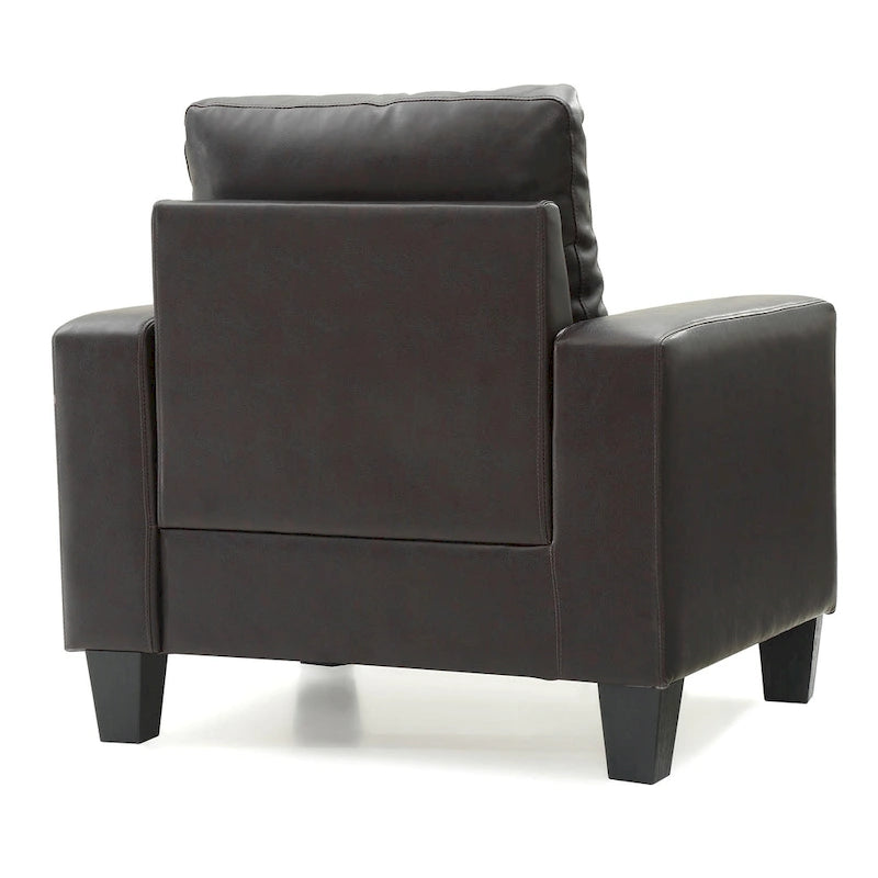 Fauteuil d'appoint Newbury à coussins déhoussables – 35L x 32P x 36H