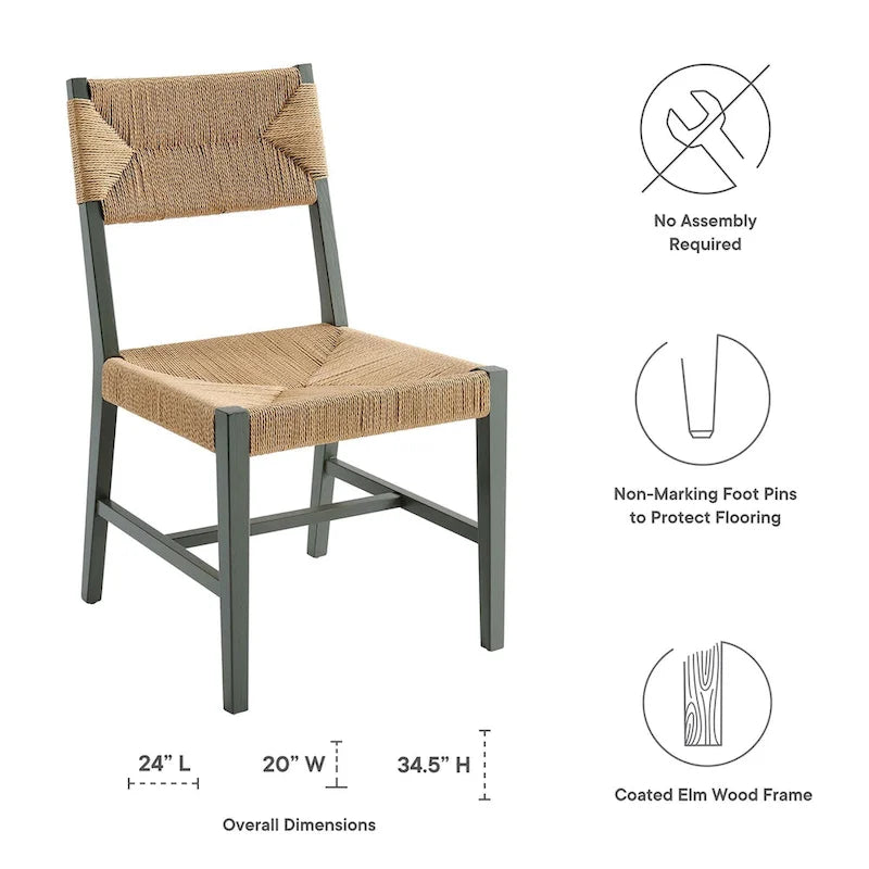 Chaise de salle à manger Bodie en bois