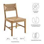 Chaise de salle à manger Bodie en bois