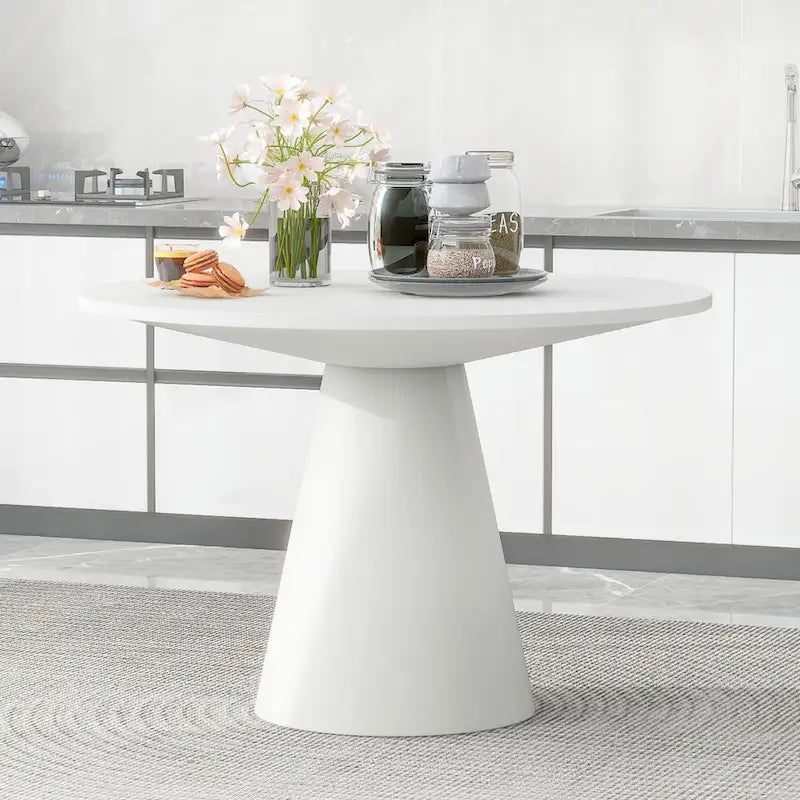 Table à manger ronde Rétro Minimaliste Élégante