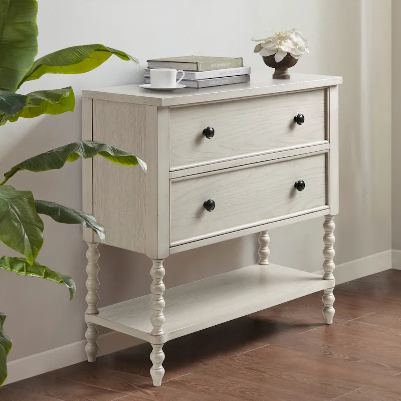 Commode d'appoint Beckett à 2 tiroirs