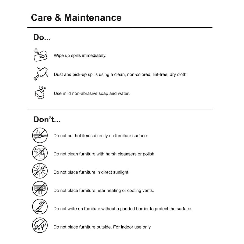 Commode d'appoint Beckett à 2 tiroirs