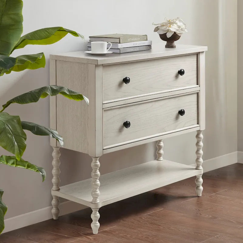 Commode d'appoint Beckett à 2 tiroirs