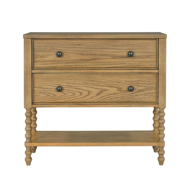 Commode d'appoint Beckett à 2 tiroirs