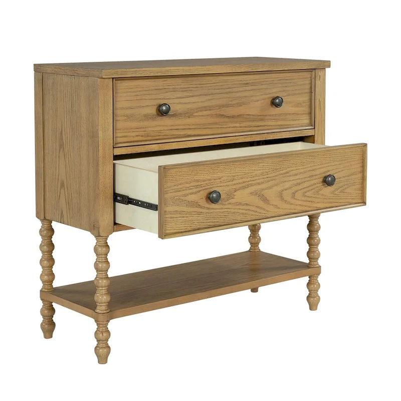 Commode d'appoint Beckett à 2 tiroirs