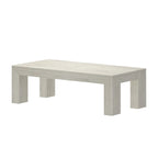 Table basse rectangulaire moderne - 122 x 61 cm