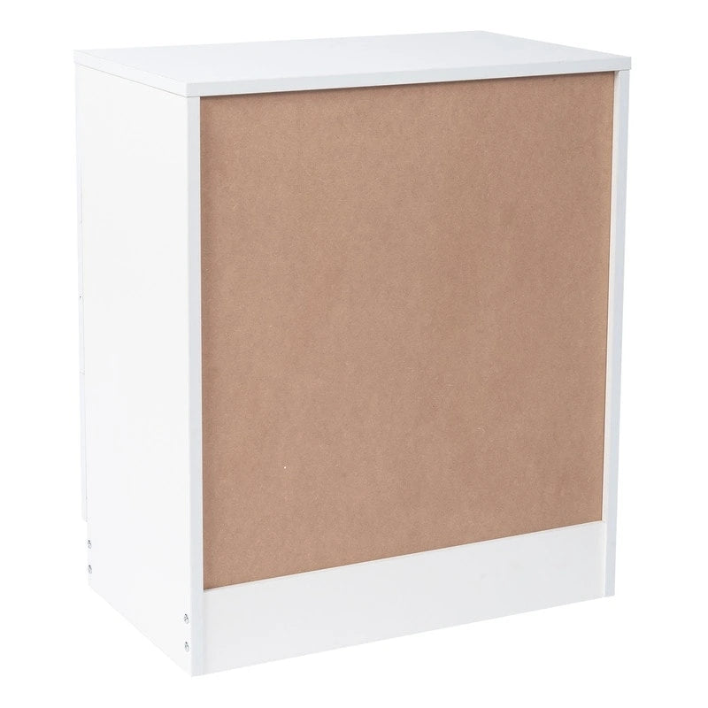 Commode P2 blanche à 3 tiroirs