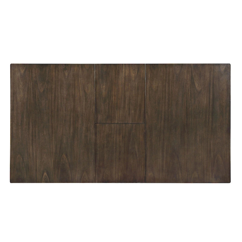 Table à manger extensible Rustic White de 78 po