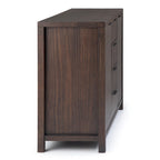 Buffet en bois massif contemporain de 54 po de largeur - 18P x 54L x 36H