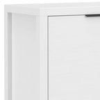 Buffet en bois massif contemporain de 54 po de largeur - 18P x 54L x 36H