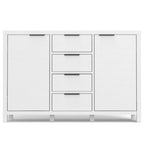 Buffet en bois massif contemporain de 54 po de largeur - 18P x 54L x 36H