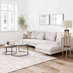 Tables basses gigognes rondes (lot de 2)