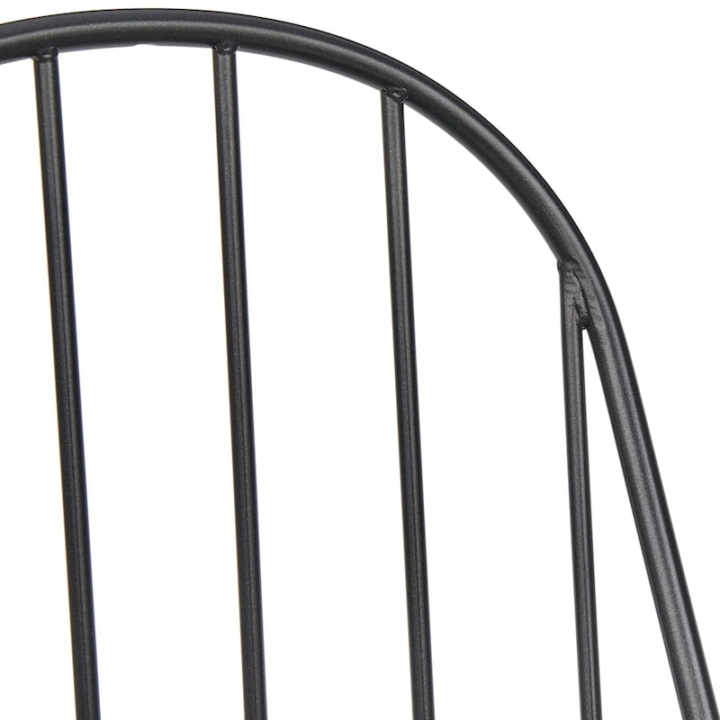 Chaises de salle à manger à barreaux Milo techniques mixtes (Lot de 2)