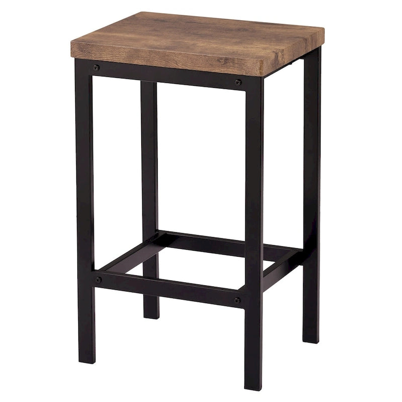 Ensemble Table de bar/comptoir extra longue avec 3 tabourets, Ensemble de cuisine de pub, Table d'appoint avec repose-pieds