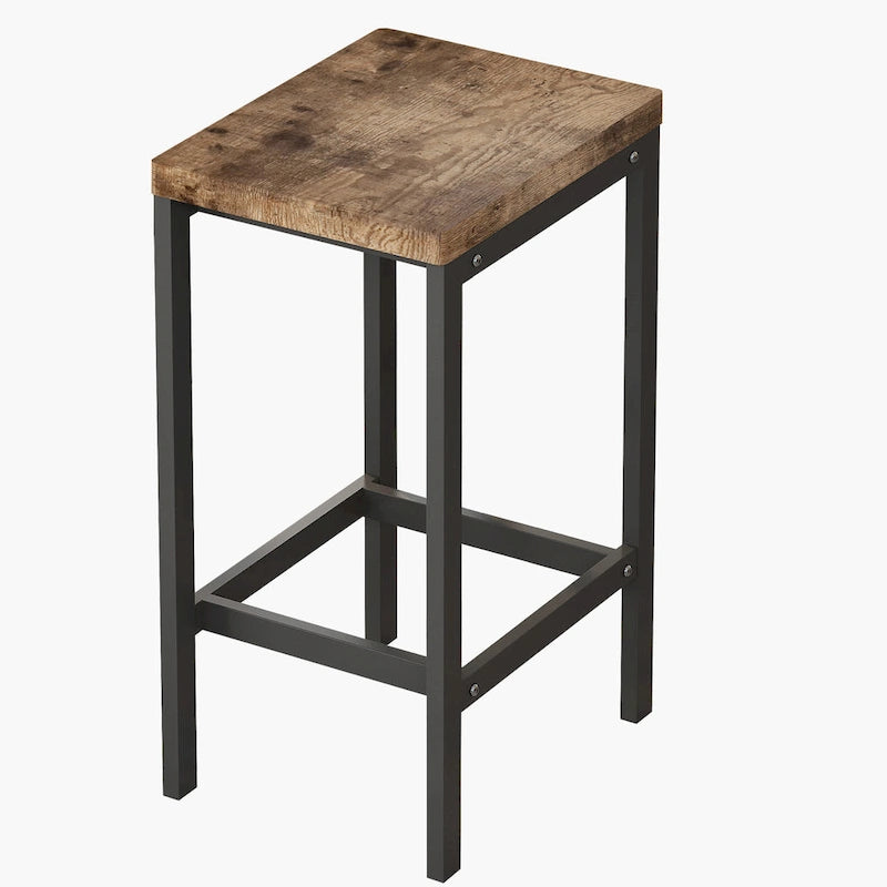 Ensemble Table de bar/comptoir extra longue avec 3 tabourets, Ensemble de cuisine de pub, Table d'appoint avec repose-pieds
