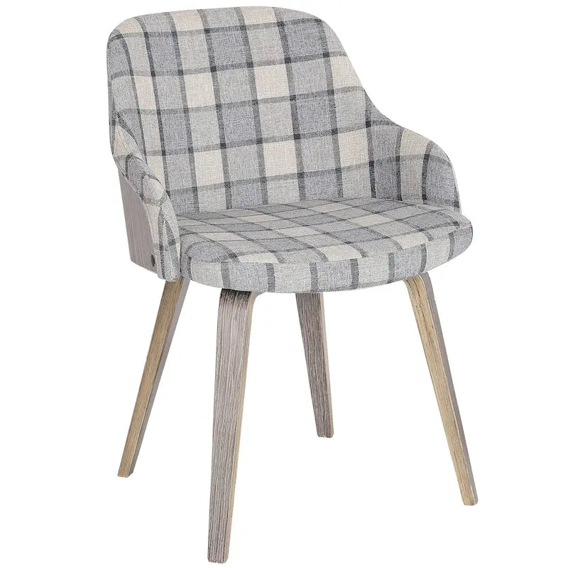 Chaise de salle à manger/d'appoint rembourrée moderne Duvnas
