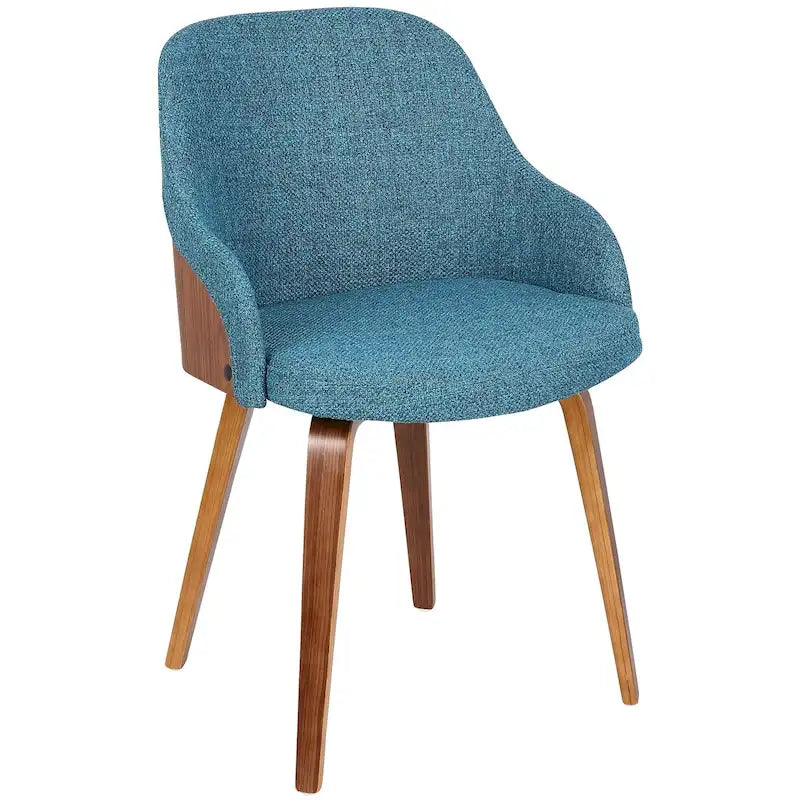 Chaise de salle à manger/d'appoint rembourrée moderne Duvnas