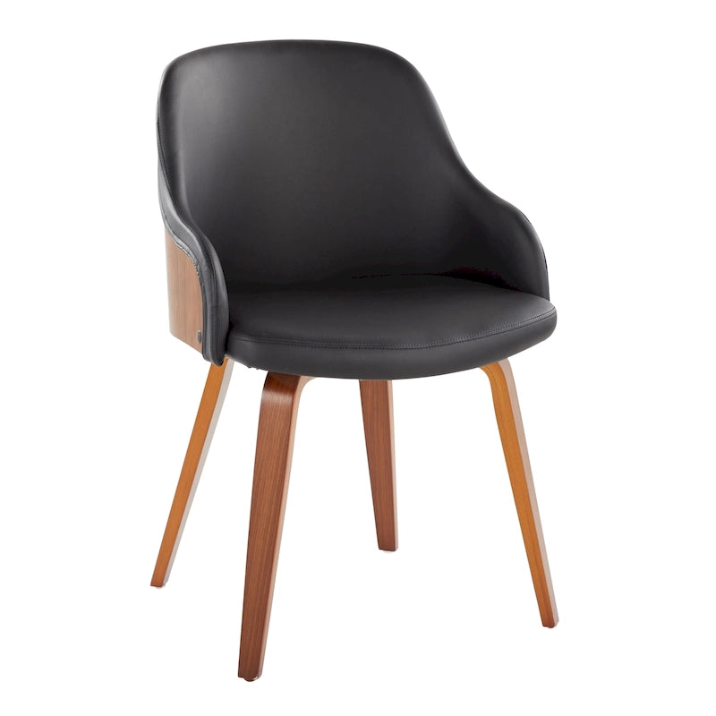 Chaise de salle à manger/d'appoint rembourrée moderne Duvnas
