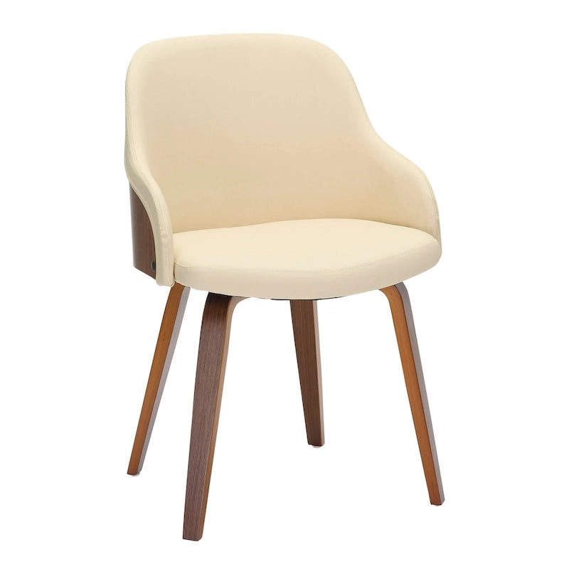 Chaise de salle à manger/d'appoint rembourrée moderne Duvnas