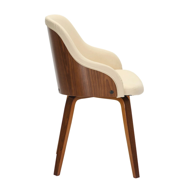 Chaise de salle à manger/d'appoint rembourrée moderne Duvnas