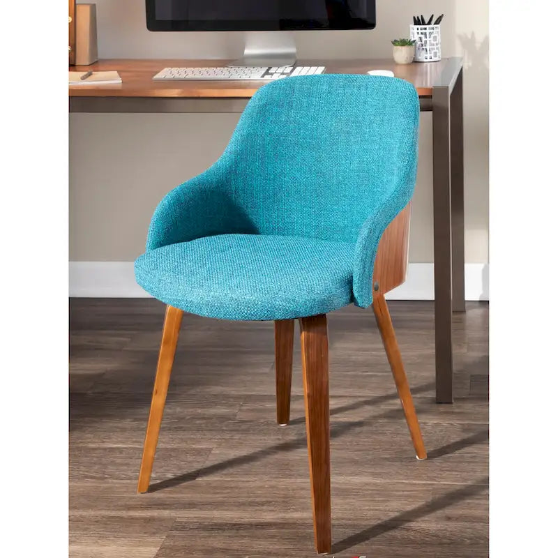 Chaise de salle à manger/d'appoint rembourrée moderne Duvnas