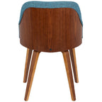 Chaise de salle à manger/d'appoint rembourrée moderne Duvnas